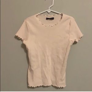 Light pink brandy Melville t-shirt